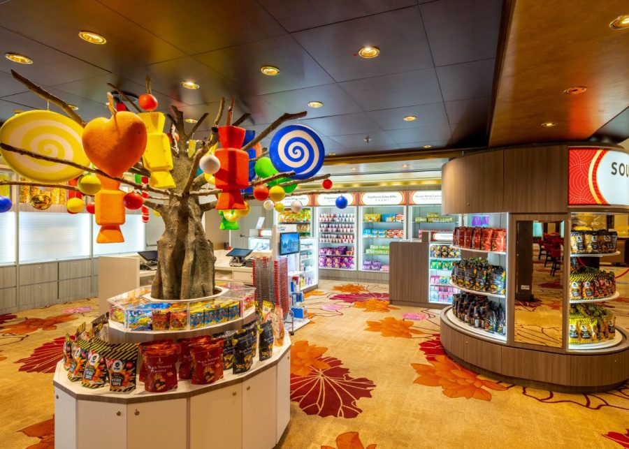 genting dream smurfs shop