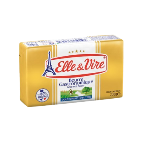 Elle & Vire 82% Unsalted Butter (Gold)
