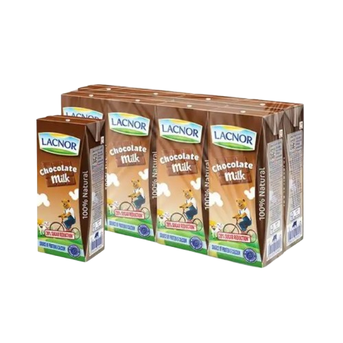 Lacnor Chocolate Flavored Milk 180ml x 8
