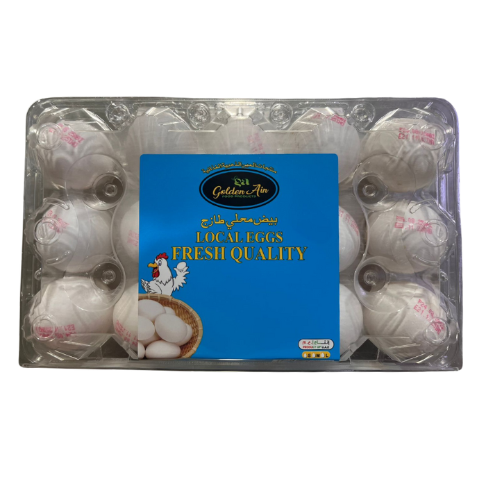 Golden Ain White Family Pack Eggs 15Pcs