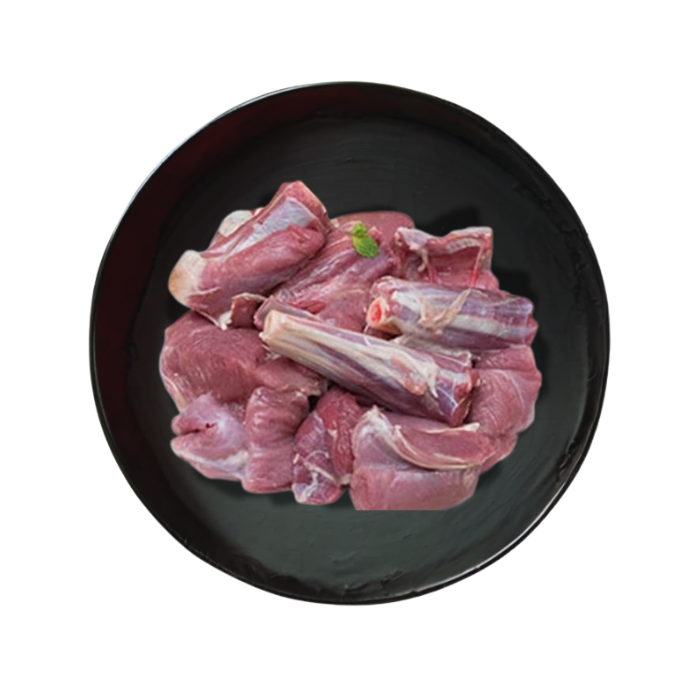 Fresh Mutton leg Briyani Cut (Indian)