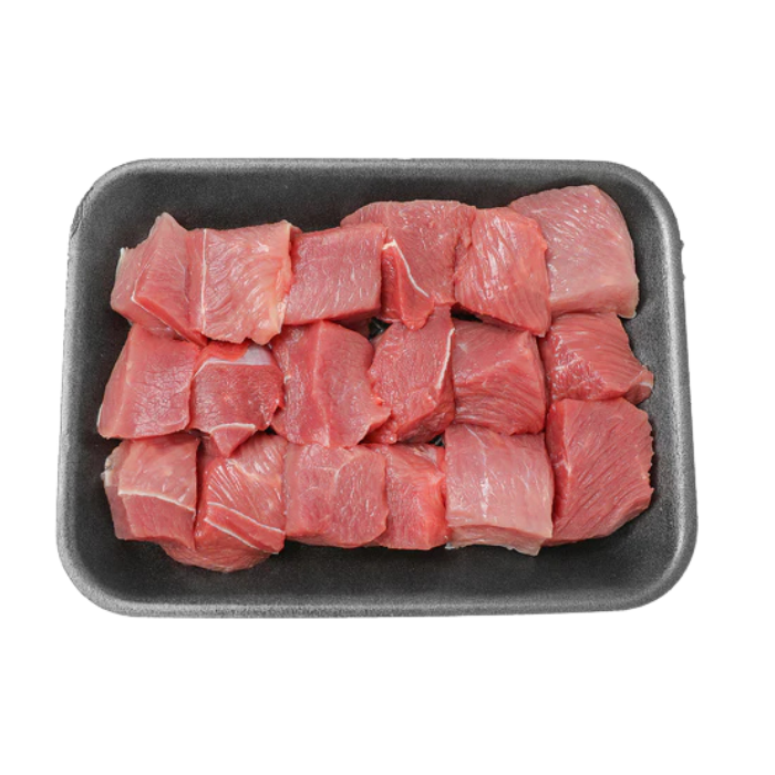 Fresh Indian Mutton Shoulder Boneless Cubes 