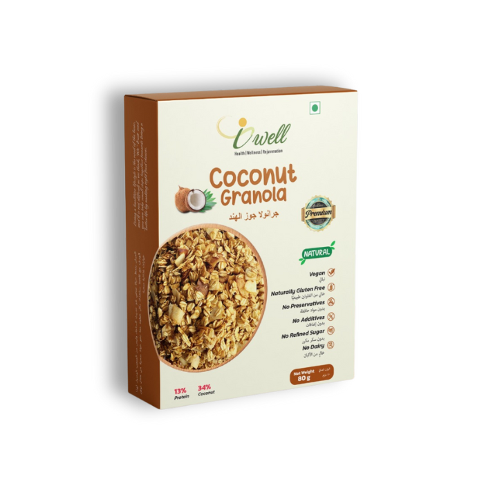 iWell Coconut Granola 80g