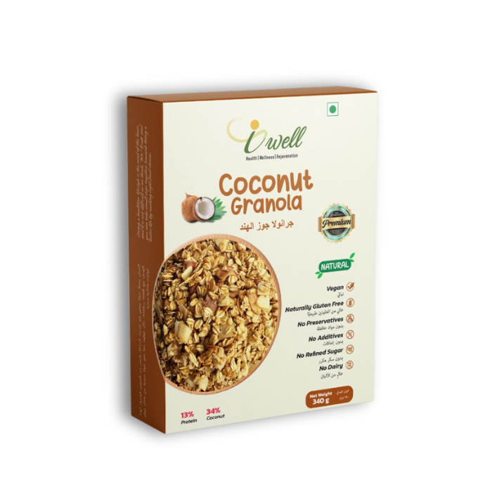 iWell Coconut Granola 340g