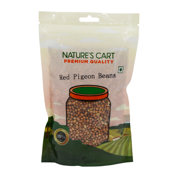 Nature's Cart Red Pegion Beans (Chawli) 500gm
