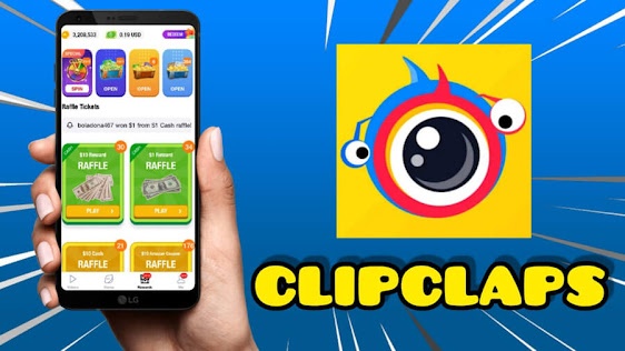ClipClaps – Ứng dụng xem video kiếm tiền rút về MoMo số 1
