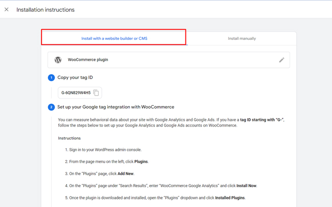 tích hợp Google Analytic vào website 4