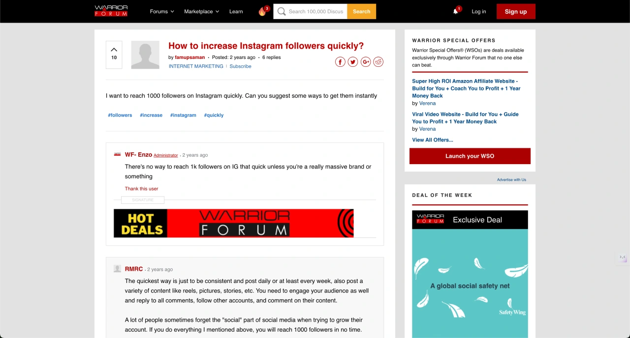 Warrior Forum