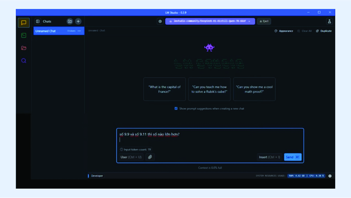 Chạy DeepSeek R1 cục bộ tr&ecirc;n PC - 9