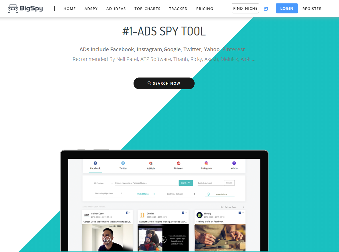 Tool Spy ADS Facebook - Bigspy