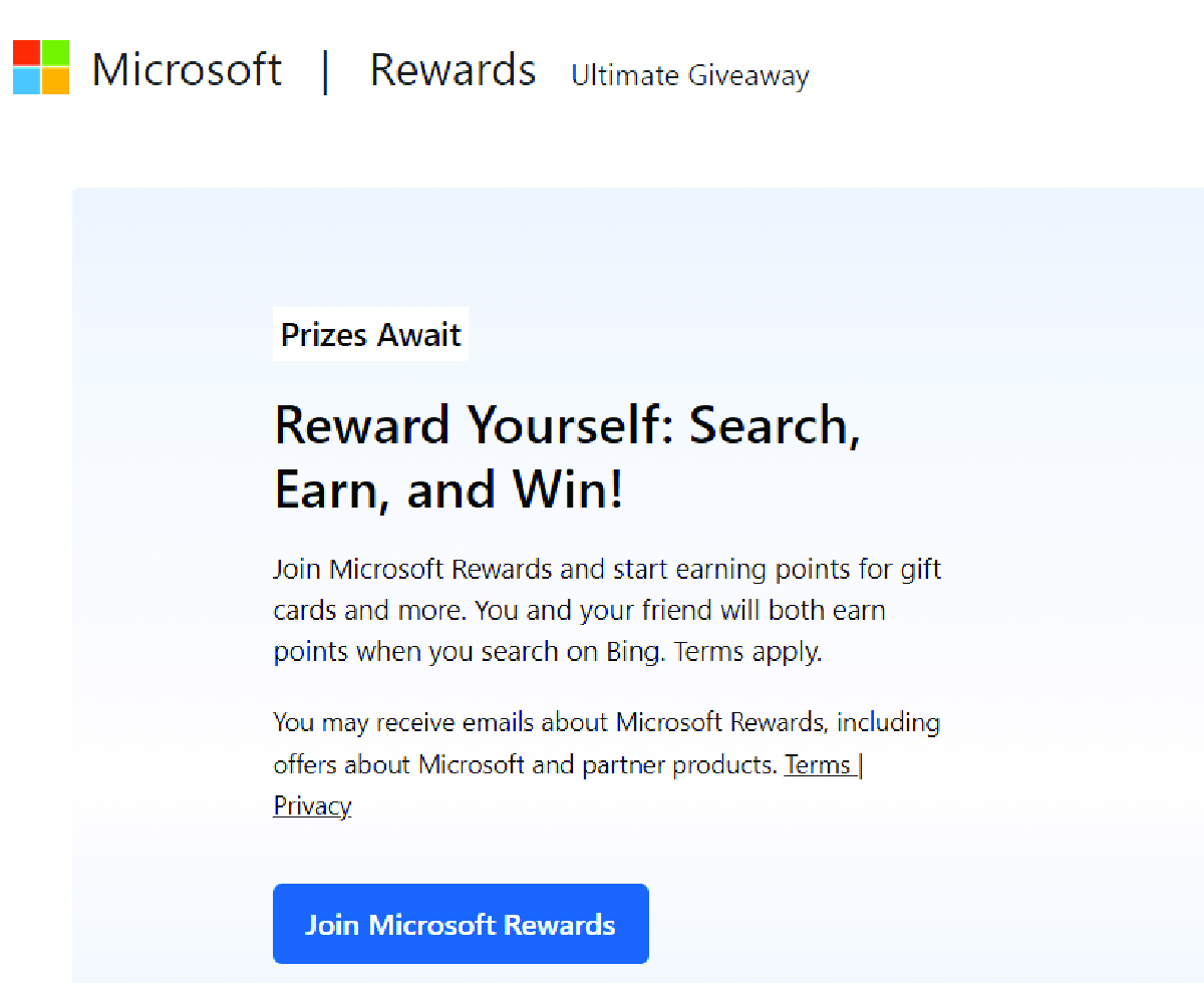 Kiếm tiền từ lượt tìm kiếm trên Bing với Microsoft Rewards - 1