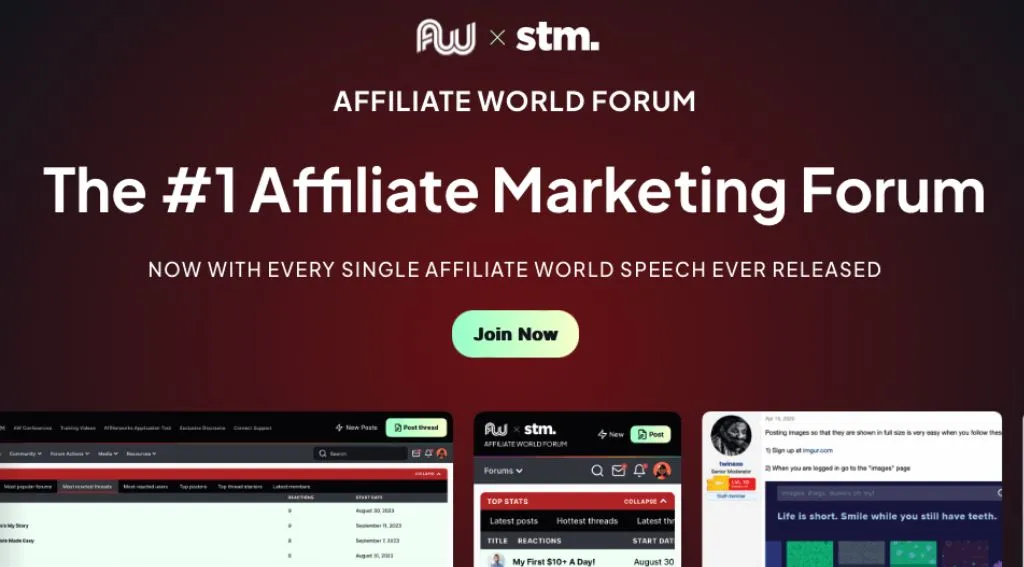 affiliate world forum