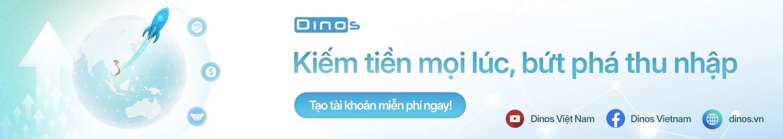 Đăng k&yacute; t&agrave;i khoản Dinos