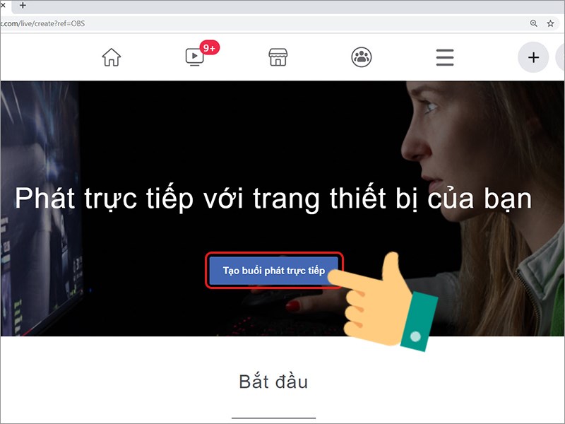 Cách livestream Facebook bằng OBS Studio trên máy tính 7