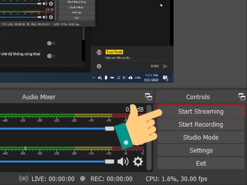 Cách livestream Facebook bằng OBS Studio trên máy tính 10