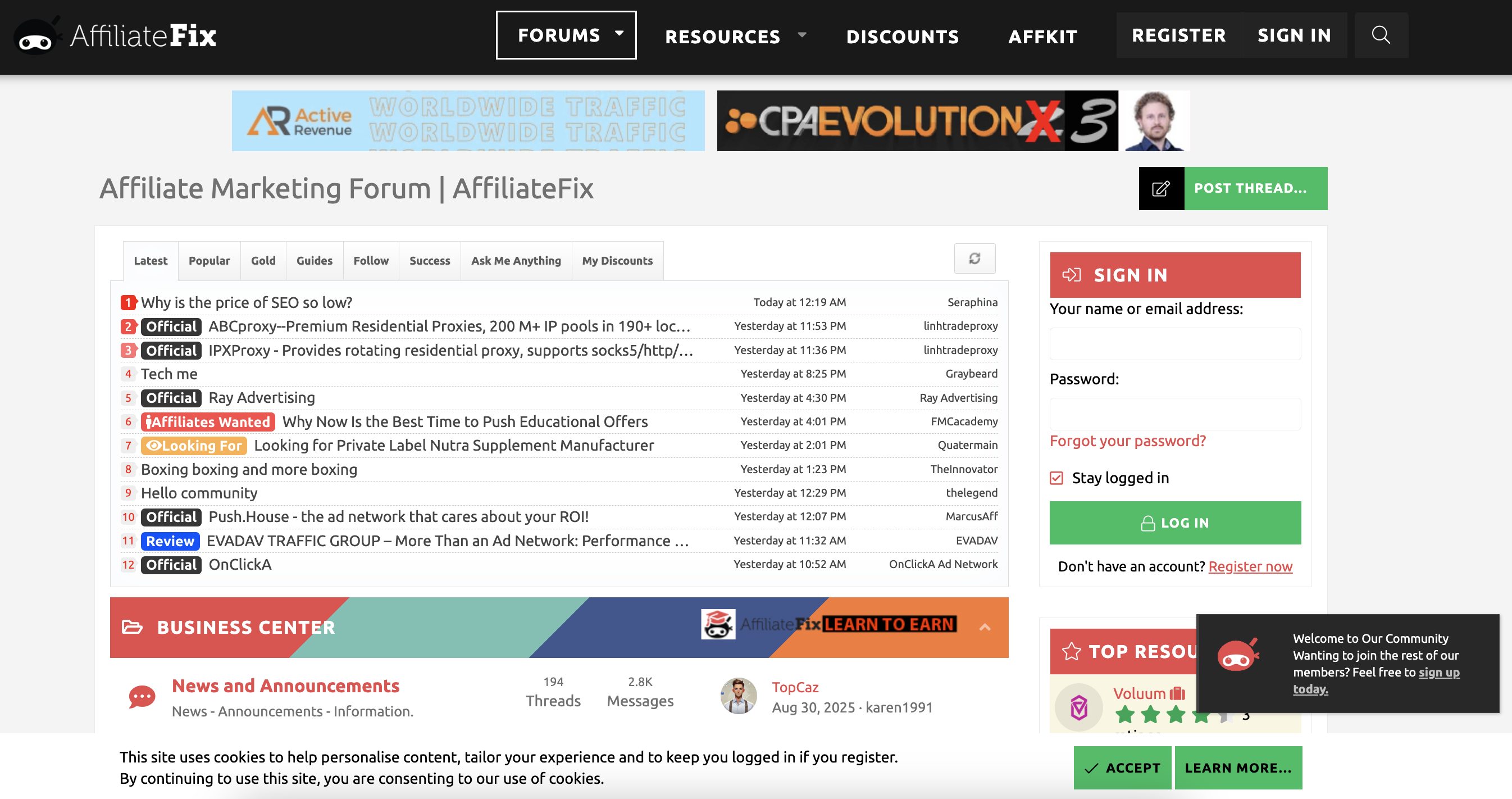 Affiliatefix