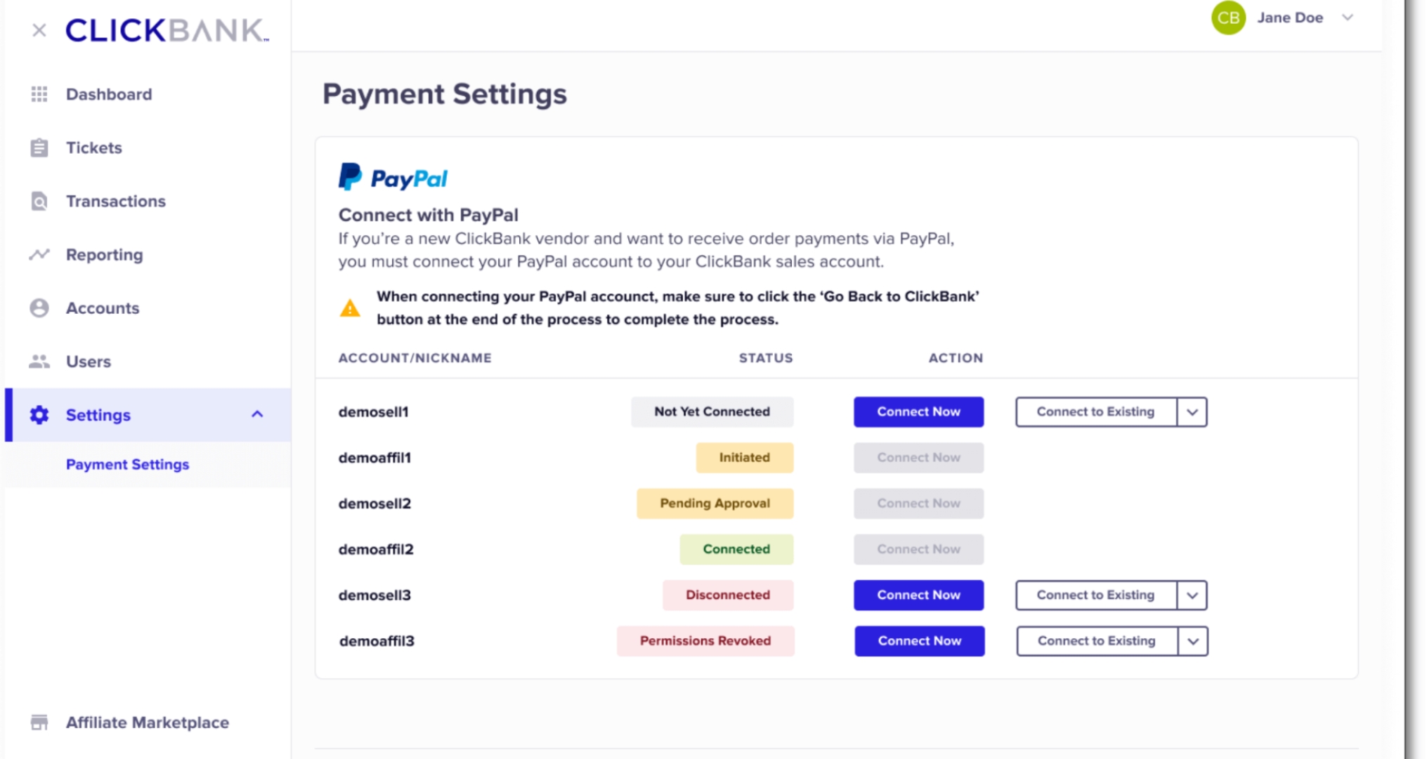 Cách đăng ký nhận tiền từ ClickBank