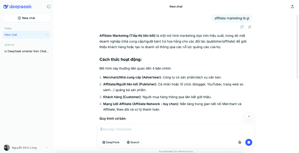 đăng ký deepseek trên máy tính - 3