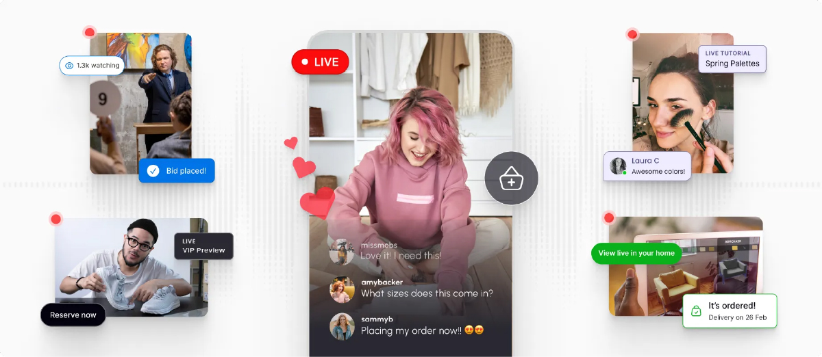 Live commerce