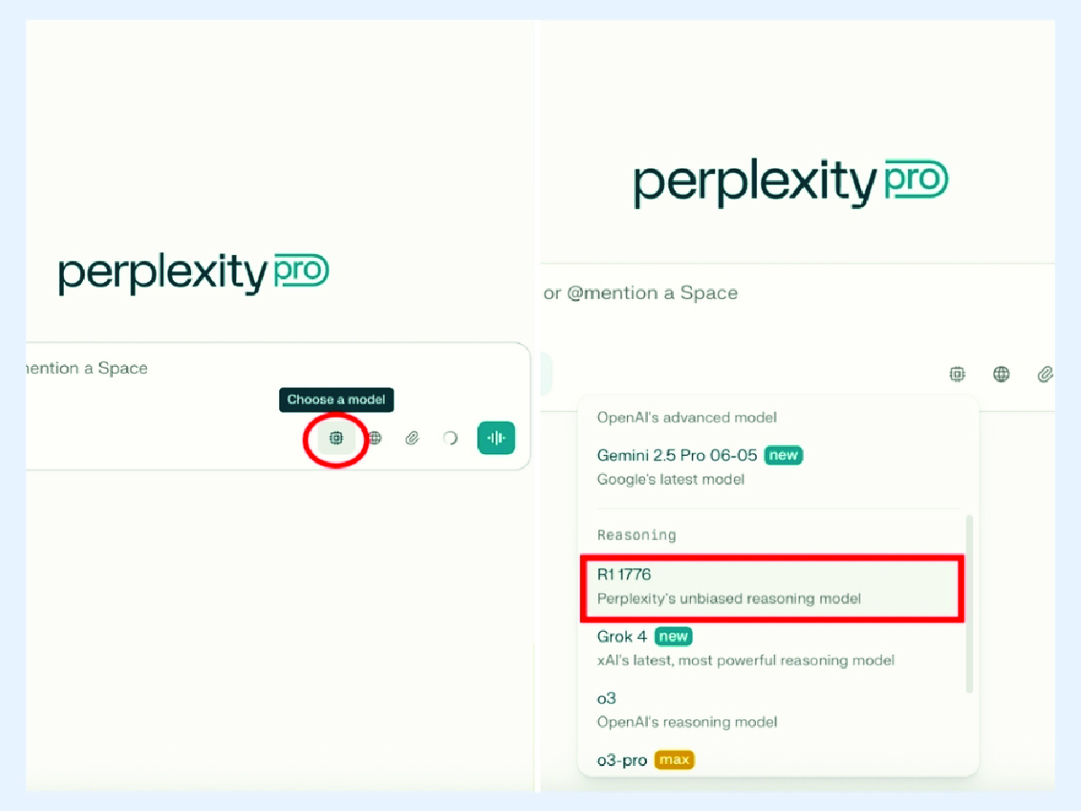 sử dụng DeepSeek R1 bằng Perplexity AI