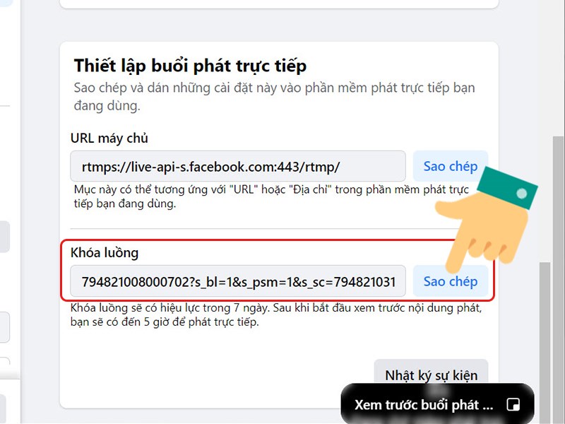 Cách livestream Facebook bằng OBS Studio trên máy tính 8