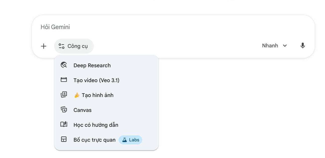 Tính năng nổi bật của AI google