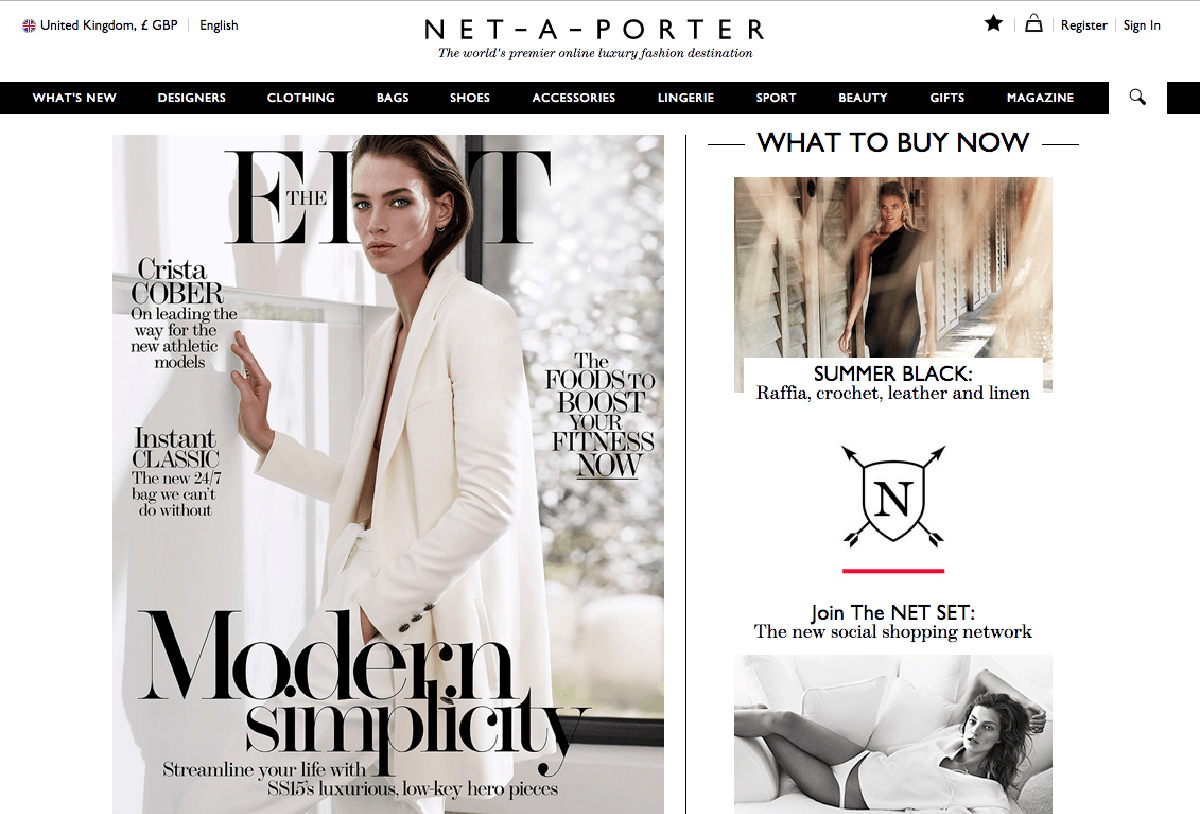 Net-a-porter x Porter Magazine