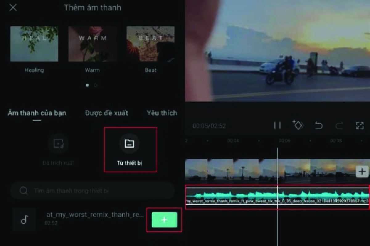 cách chuyển nhạc Youtube sang Capcut - 6