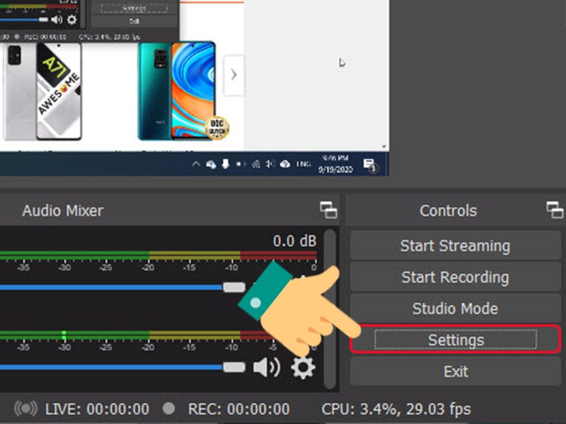 Cách livestream Facebook bằng OBS Studio trên máy tính 5