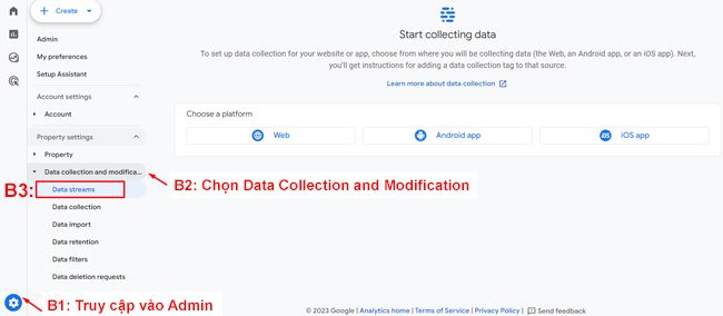 cách đăng ký tài khoản google analytic 6