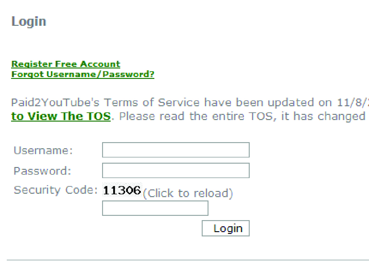 đăng ký kiếm tiền với Paid2Youtube - 3
