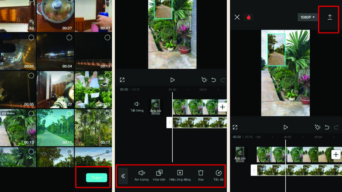 C&aacute;ch gh&eacute;p video tr&ecirc;n capcut chạy song song - 4