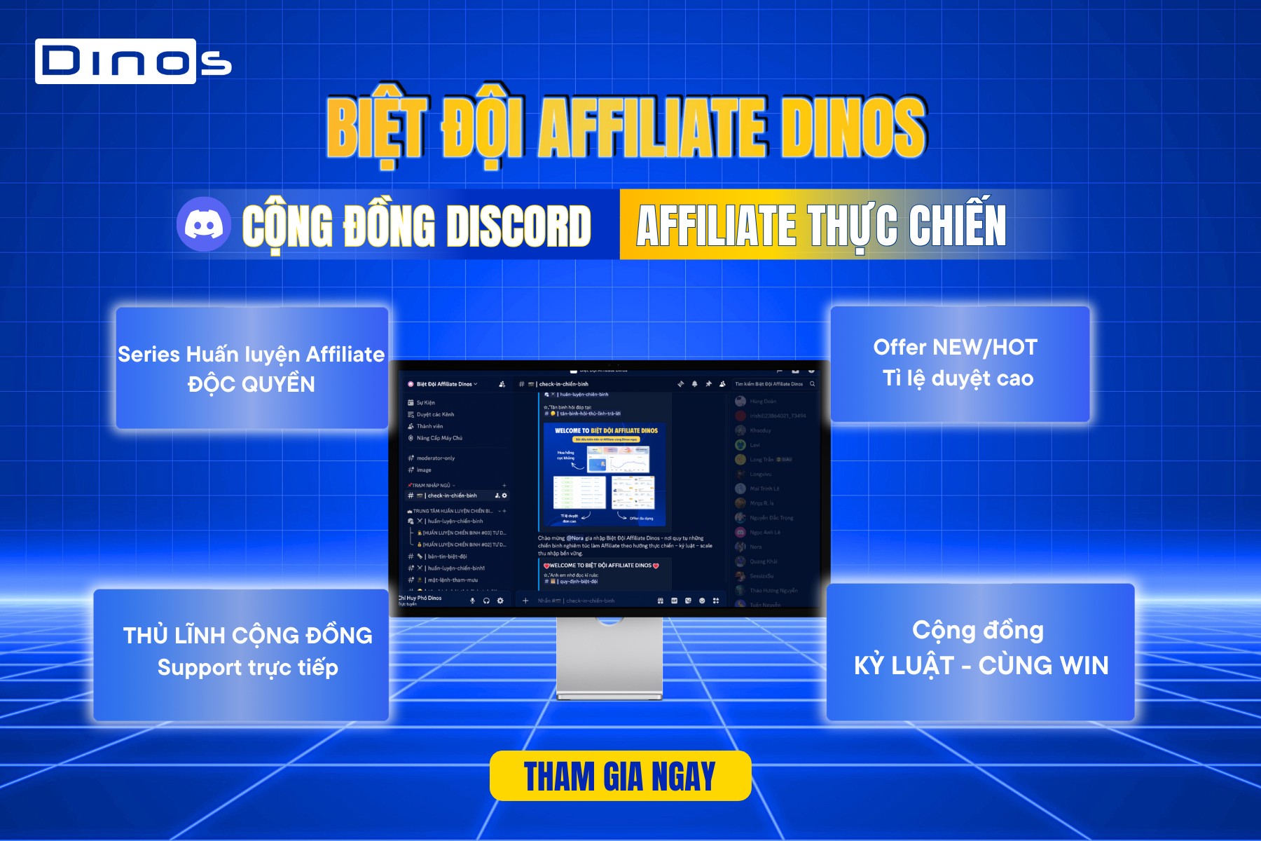 Cộng đồng Discord Dinos