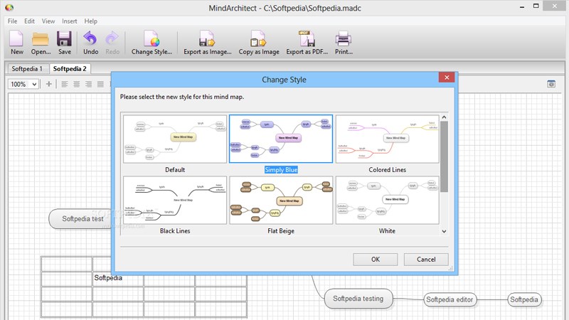 Phần mềm Mindmap MindArchitect