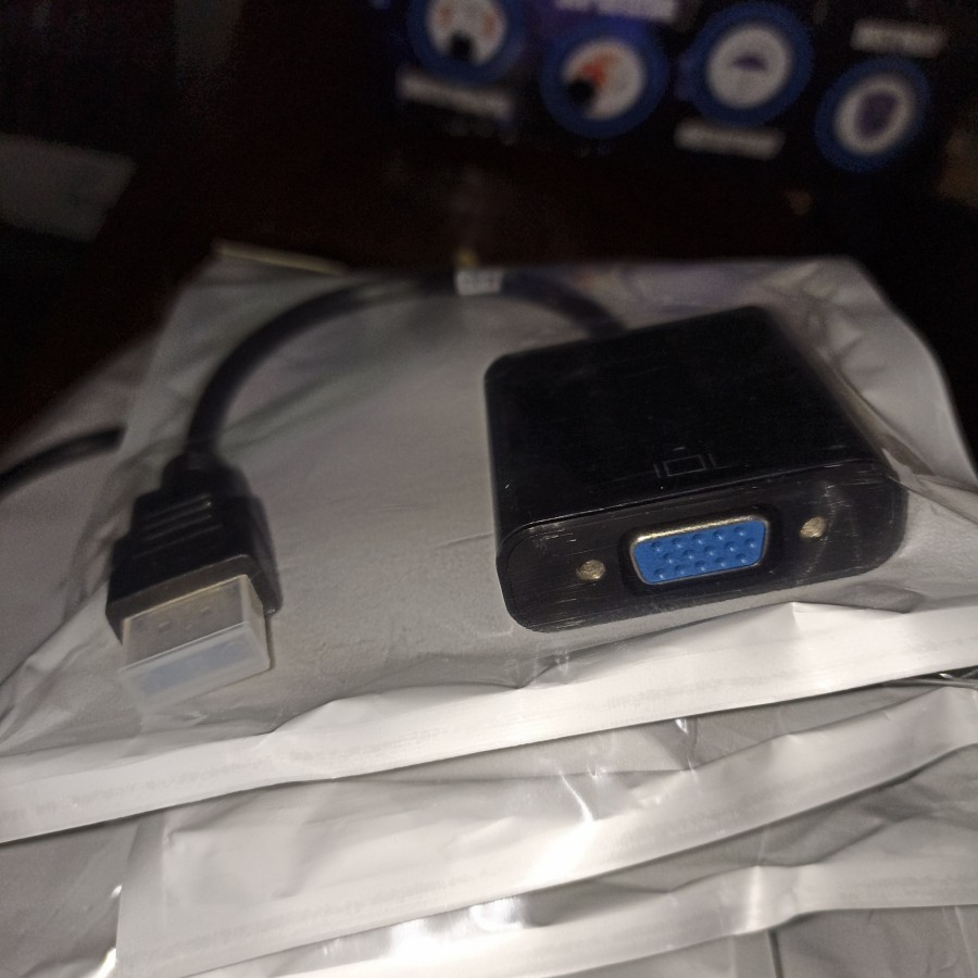 CONVERTER KABEL HDMI TO VGA 4