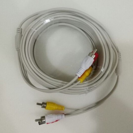 Kabel CCTV RCA AV AUDIO VIDEO 3