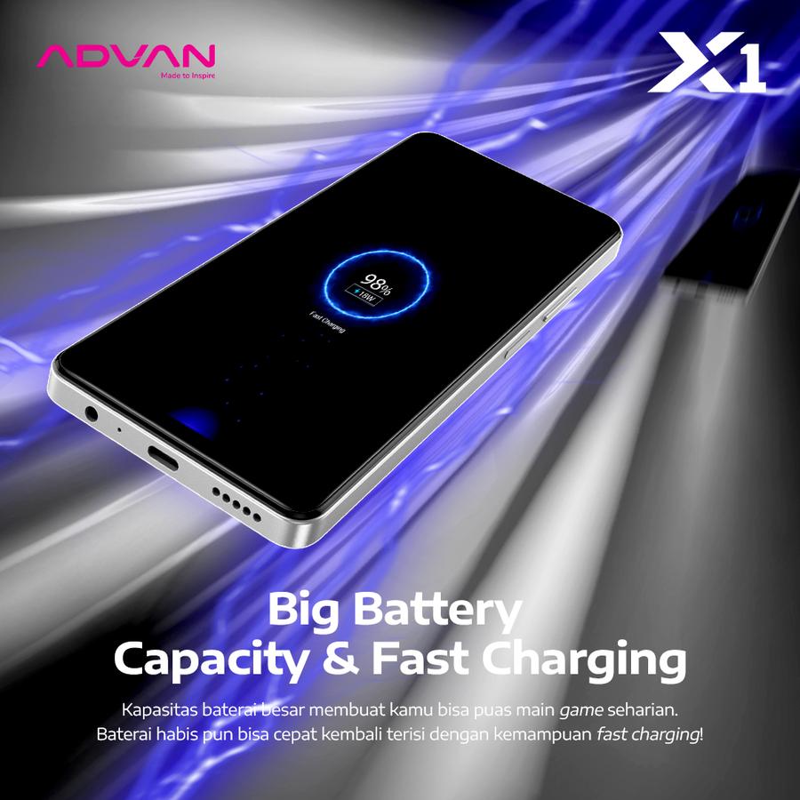 Hp Gaming Termurah 1 Jutaan Advan X1 Battery 5000mah