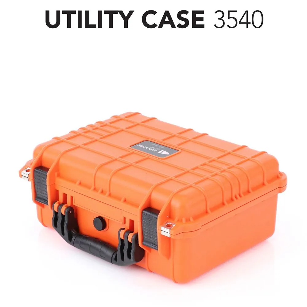 Evolution Gear HD Series Utility Camera & Drone Hard Case 3540 - High Vis Orange image 1