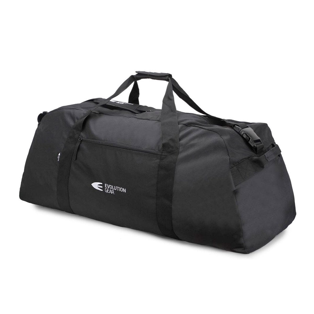 Evolution Gear Multipurpose Black Duffel Bag Suitable for Hunting & Camping image 1