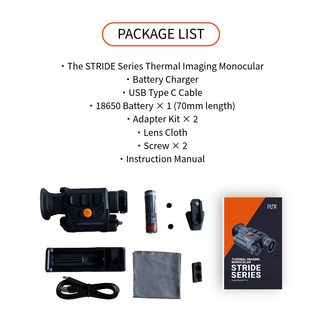 RIX STRIDE ST3 Lite Thermal Monocular image 5