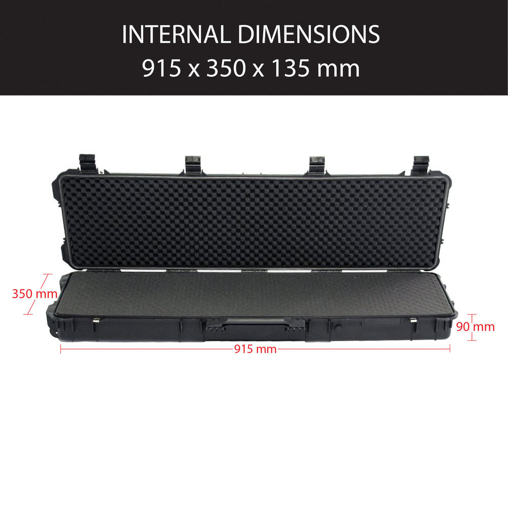 Evolution Gear HD Series Rifle Hard Gun Case 2510 - Black image 9