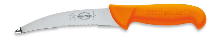 F.Dick ErgoGrip Field Dressing Knife 15cm - Orange image 1