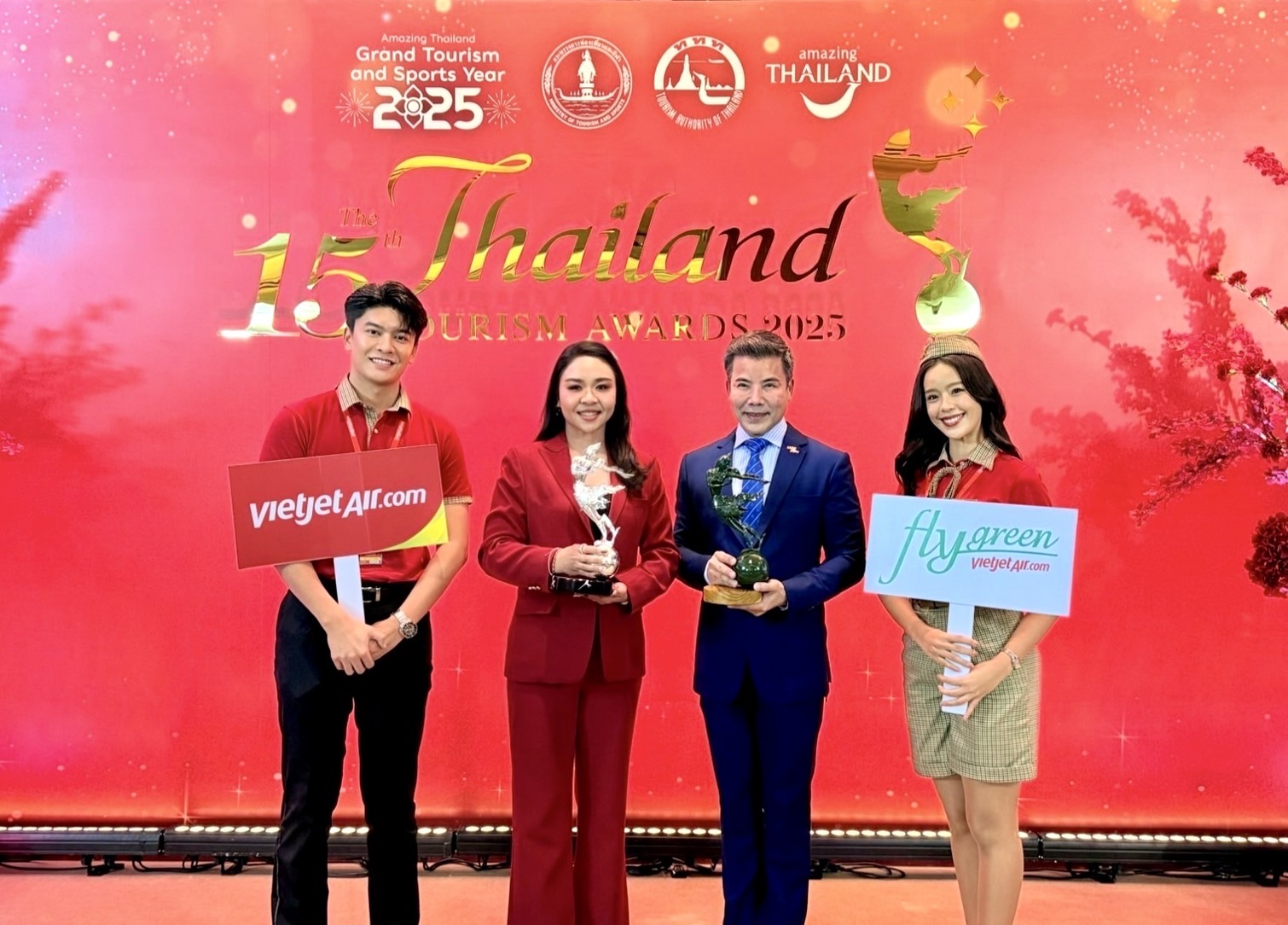 Vietjet Thailand Wins ‘Thailand Tourism Awards 2025’ for Its ‘Fly Green Fund’