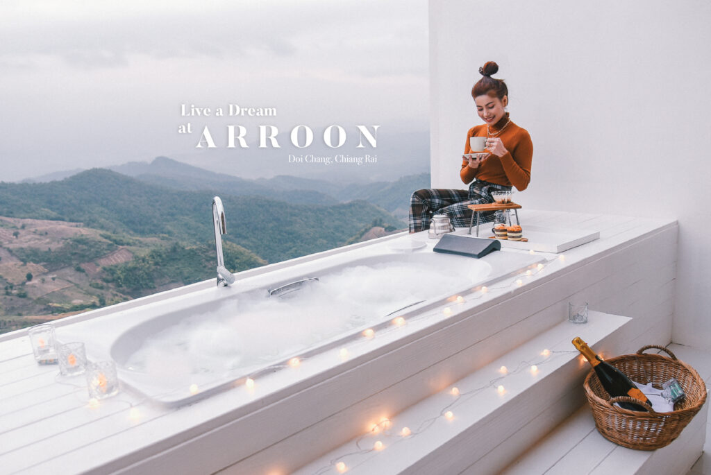 ที่พักเชียงราย : Live a Dream at ‘ARROON’ Doi Chang , Chiang Rai