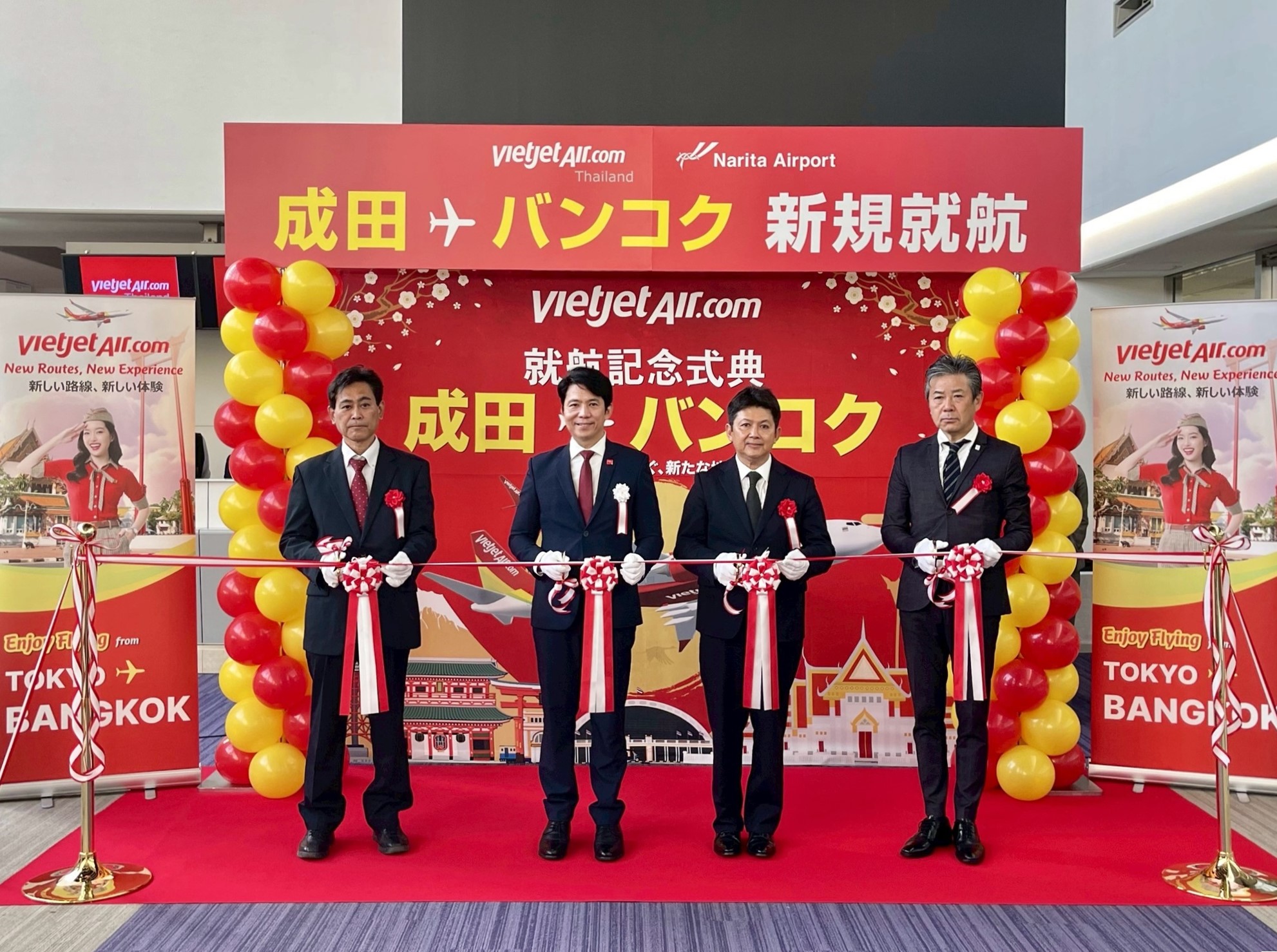 Vietjet Thailand Launches Direct Flights to Tokyo and Osaka with Boeing 737-8