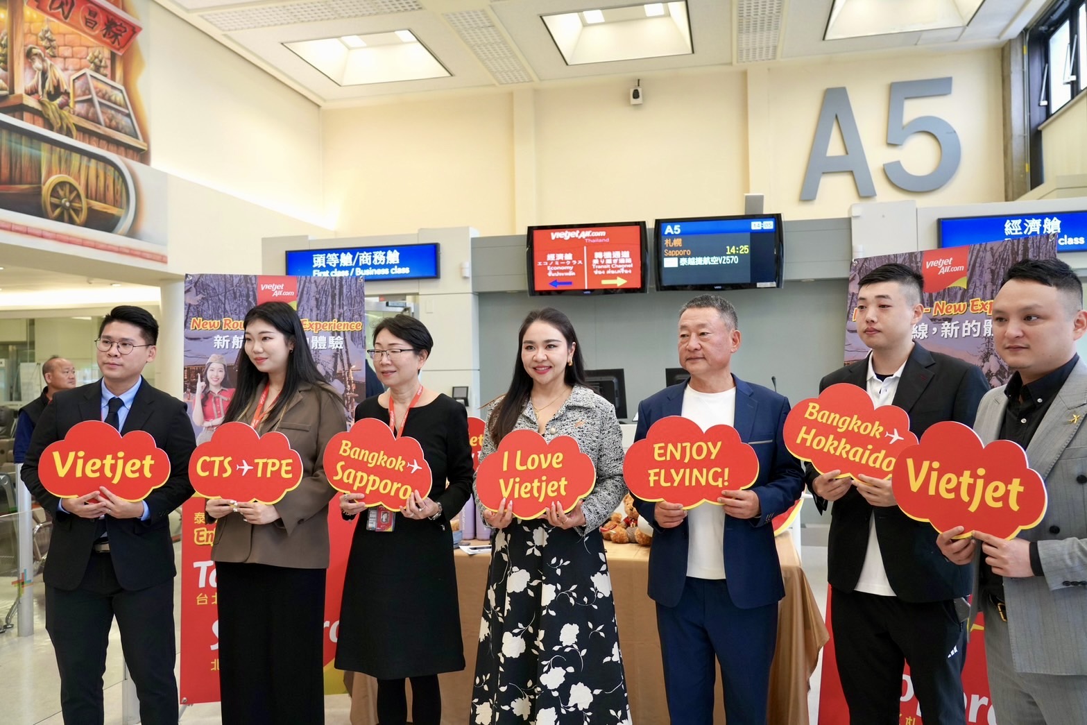 Vietjet Thailand successfully inaugurates Bangkok – Hokkaido service