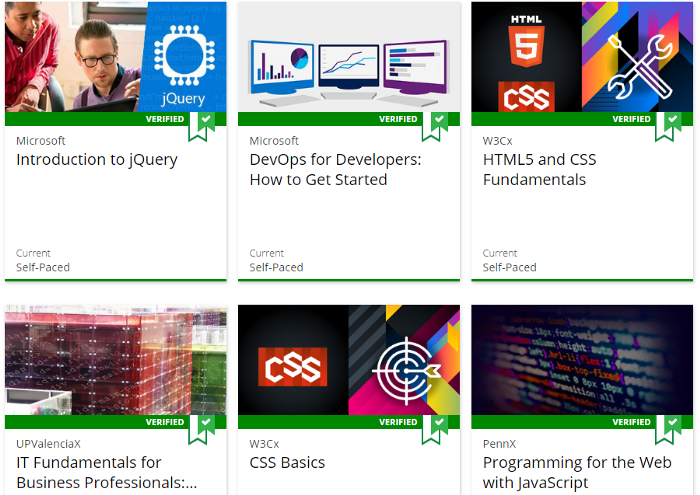 khóa học trực tuyến phát triển trang web