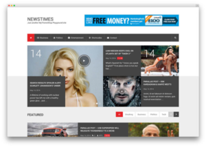 mẫu thiết kế website