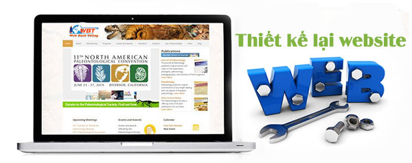 Thiết kế lại website