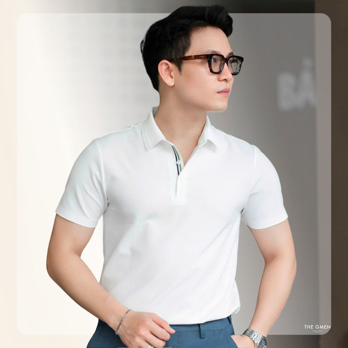 Áo Inter Polo Lightcool⁺ mát mẻ, co giãn, kháng khuẩn -  Trắng